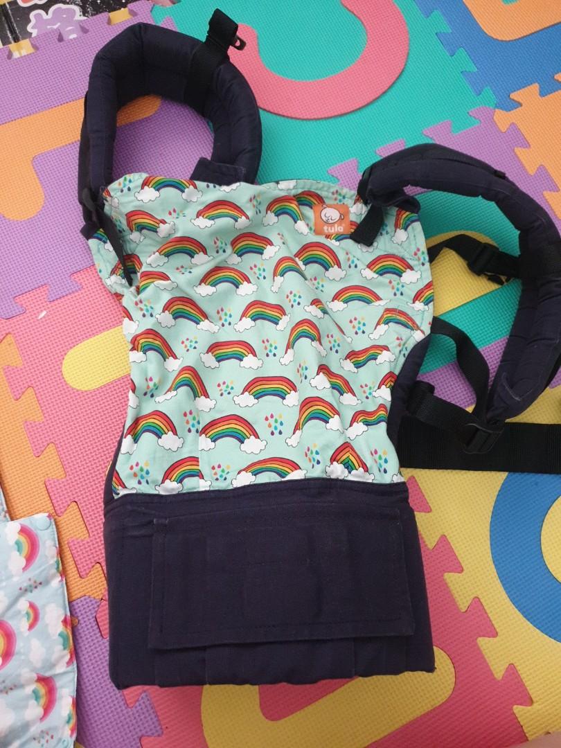 Tula Baby Carrier rainbow showers Babies Kids Going Out