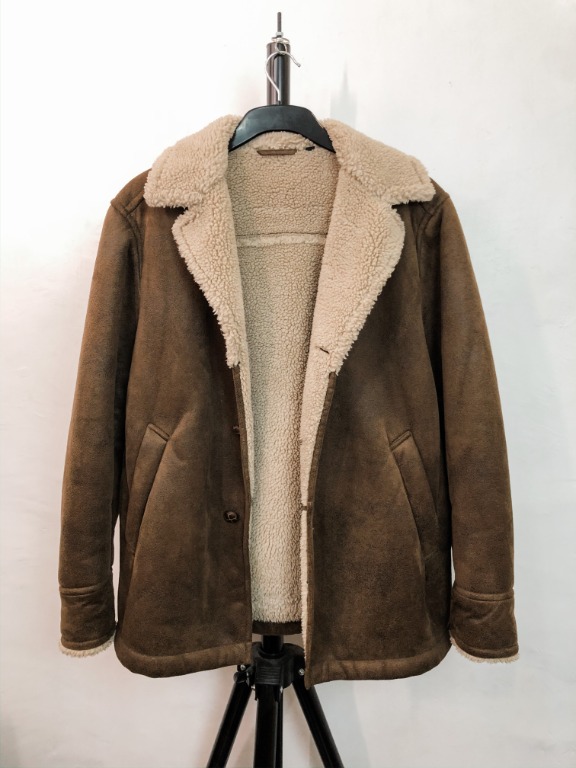 Uniqlo shearling jacket cheap
