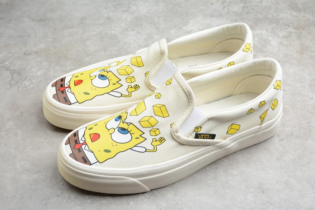 Vans vault spongebob slip on sale
