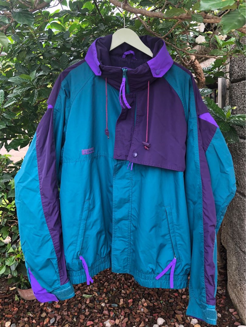 Vintage Columbia Windbreaker, Men's Fashion, Coats, Jackets and