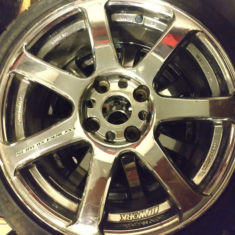 Work Wheels XT7, Car Parts & Accessories, Mags and Tires on Carousell