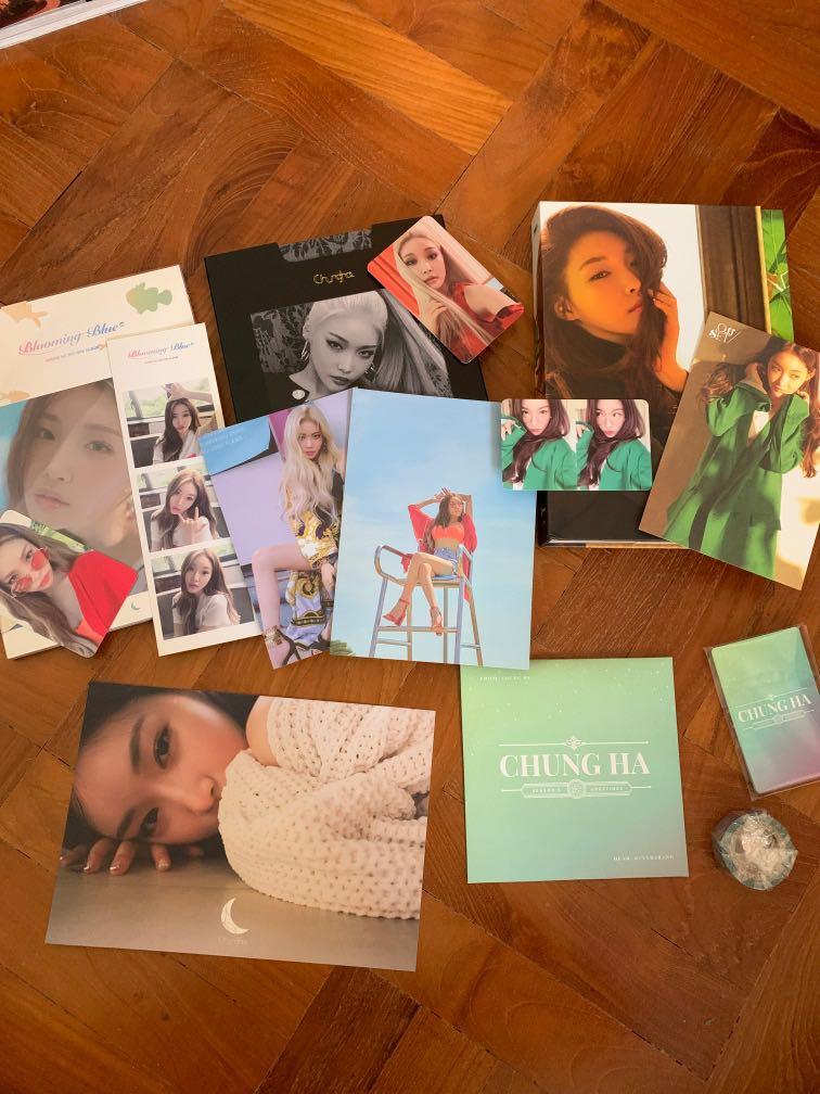 Wts Chungha Items Albums Pcs Postcards Flourishing Offset Hobbies Toys Memorabilia Collectibles K Wave On Carousell