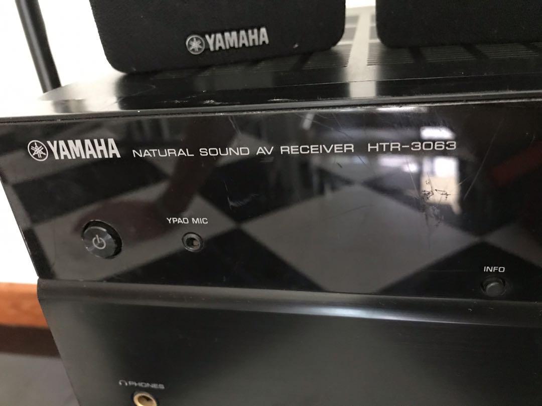 Yamaha HTR 3063 5 1 Home Theatre System Incl Subwoofer Audio yamaha-htr-3063-5-1-home-theatre-system-incl-subwoofer-audio