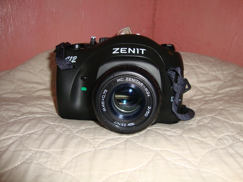 zenit 412 dx russian slr film camera