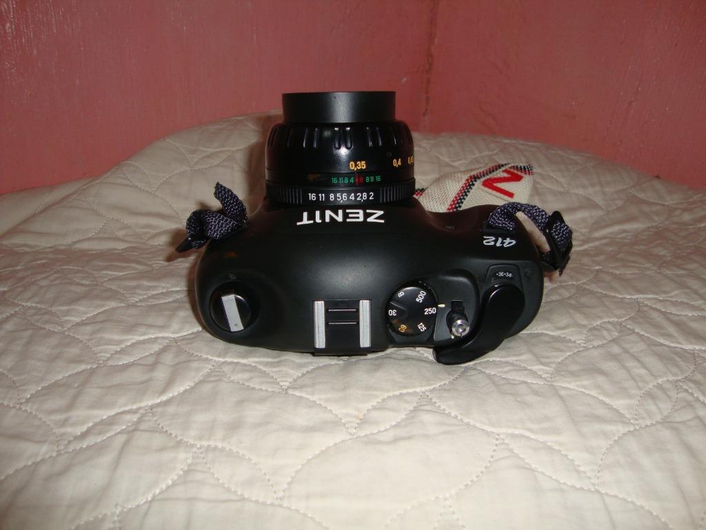 zenit 412 dx russian slr film camera