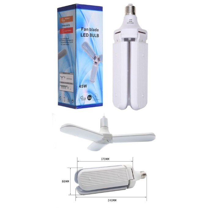 45w fan blade led bulb