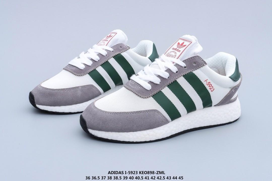 Adidas Iniki - White/Green, Women's Fashion, Shoes, Sneakers on Carousell