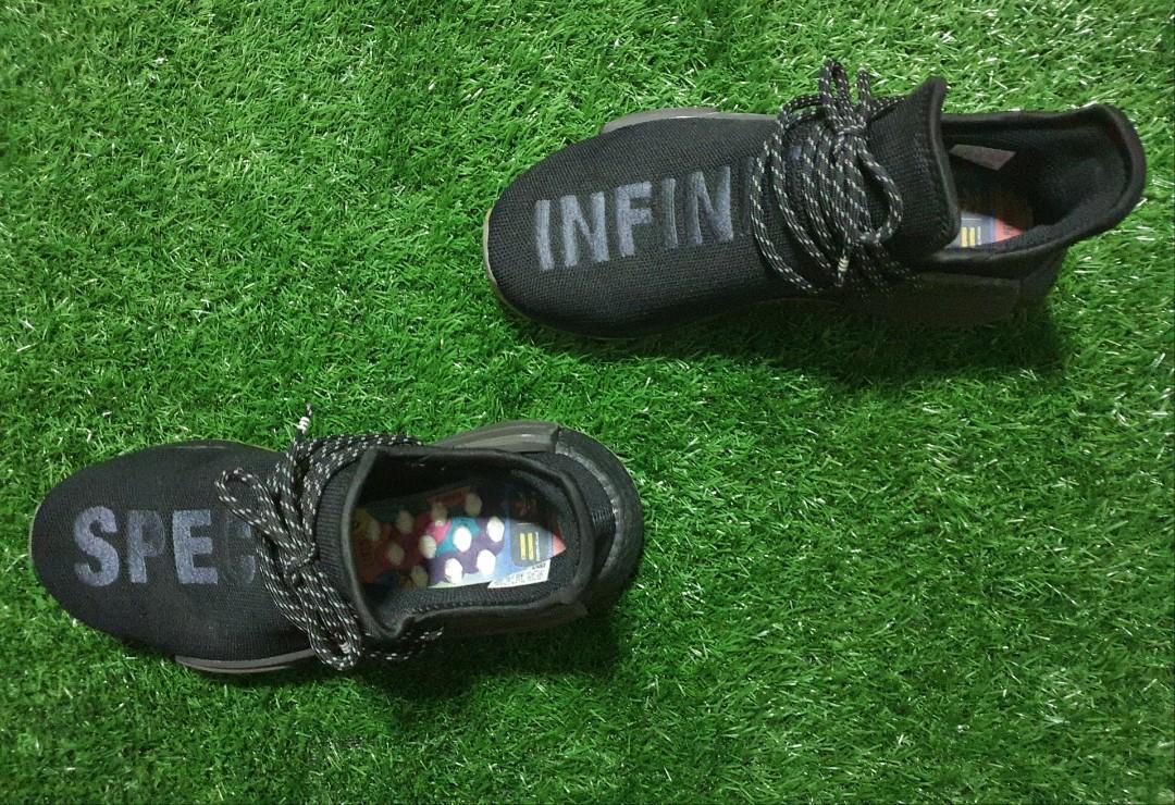Adidas NMD Hu Trail Infinite Species Pharrell Now is Her Time Men s Fashion Footwear Sneakers on Carousell