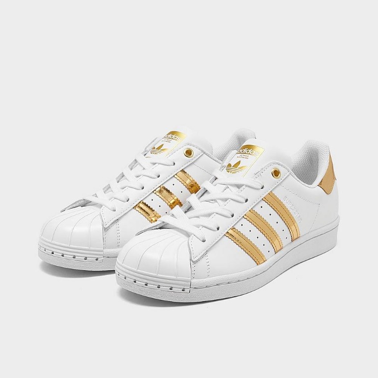 Adidas superstar metallic gold hotsell