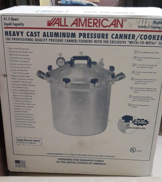 41 quart best sale pressure canner