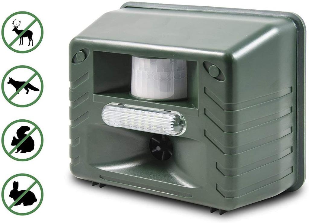 Pest Control Device Aspectek Yard Sentinel Strobe Ultrasonic