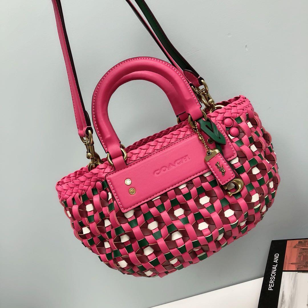 coach basket purse