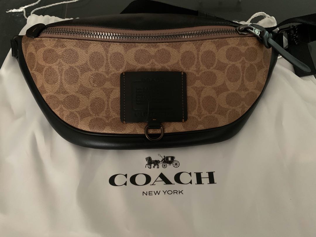 Authentic Coach Bum Bag, Luxury, Bags & Wallets on Carousell