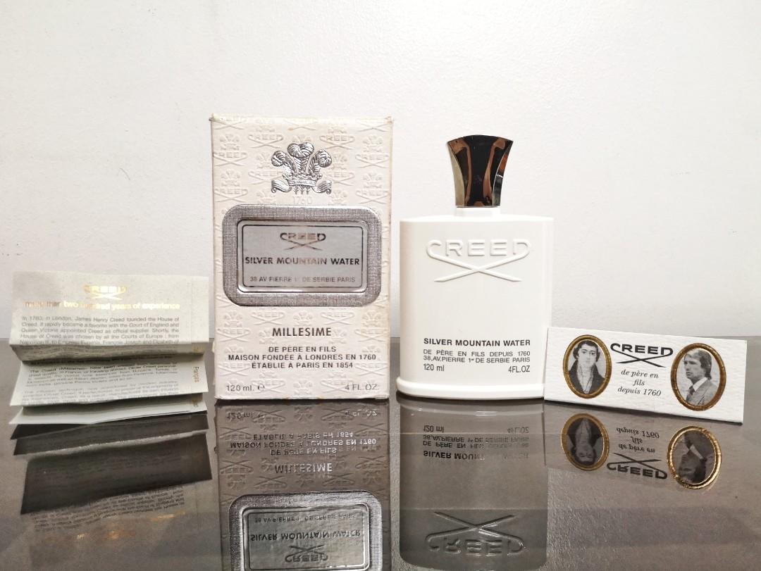Creed millesime silver mountain water sales