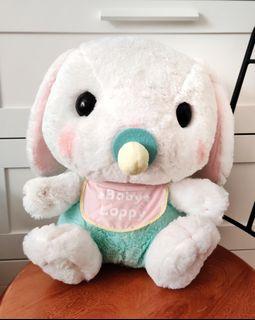 Baby loppy bunny rabbit plushy stuffed toy