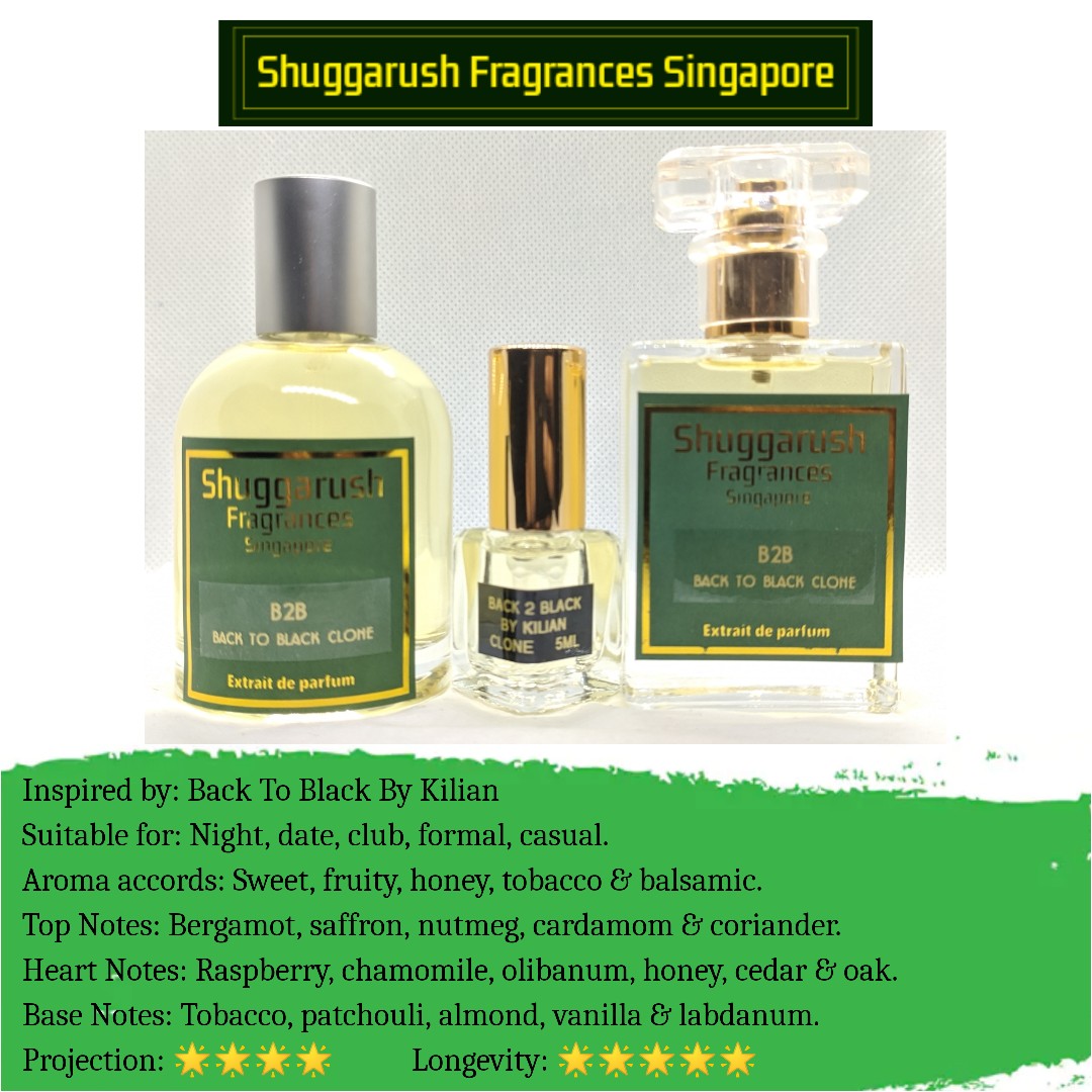 Back To Black By Kilian Health Beauty Perfumes Deodorants On Carousell