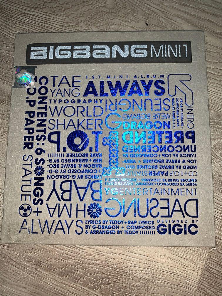 Bigbang Always Album Entertainment K Wave On Carousell