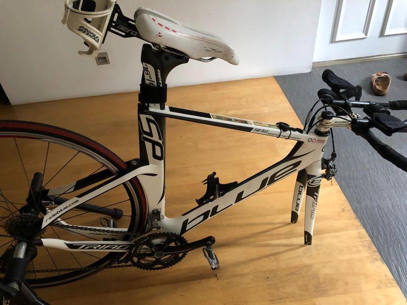Blue triad bike discount