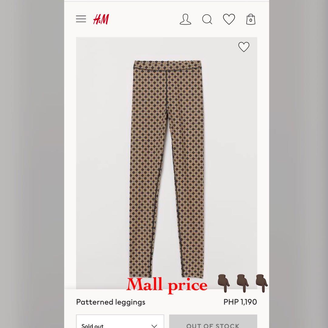 H&M Patterned Leggings