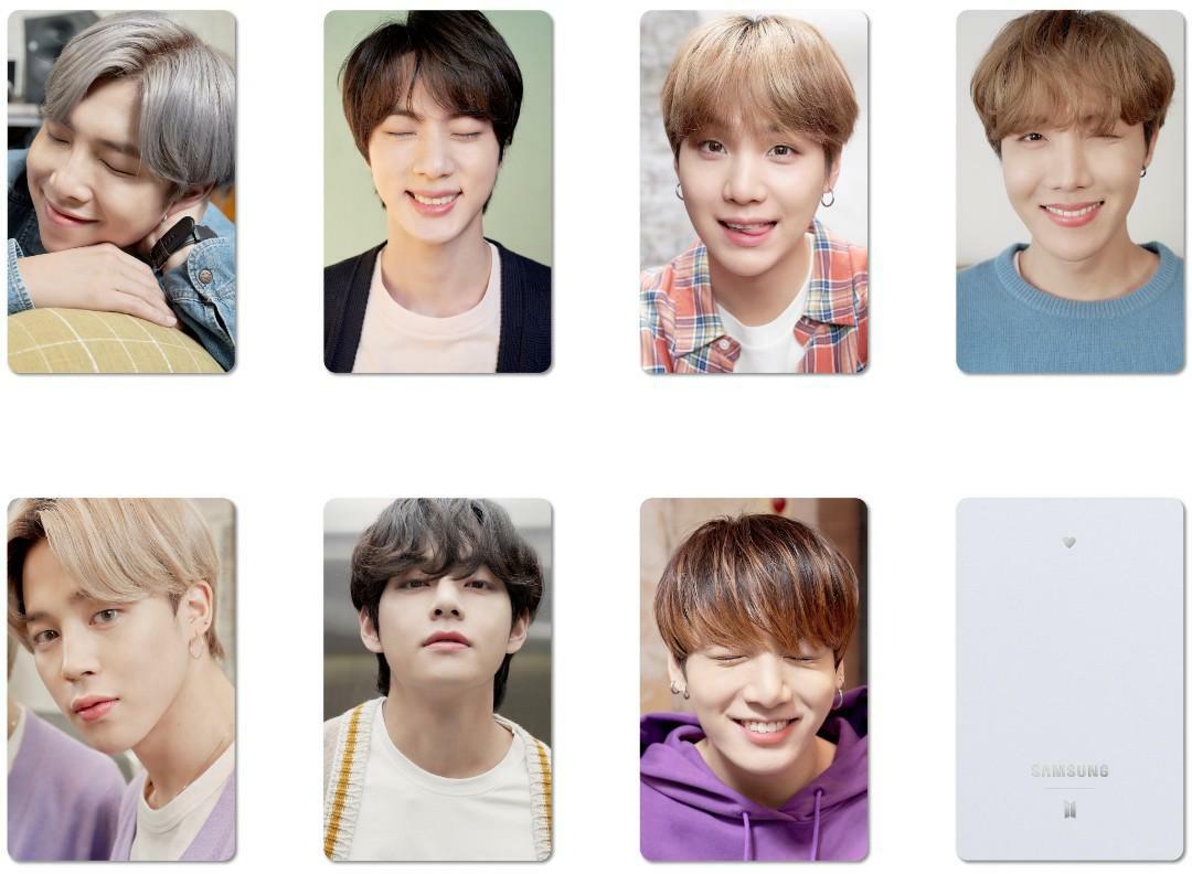 Bts Photocards From Samsung S20 Entertainment K Wave On Carousell Asiachan has 117 photocard images, wallpapers, hd wallpapers, android/iphone wallpapers, facebook covers, and many more in its asiachan/scan/photocard images. bts photocards from samsung s20