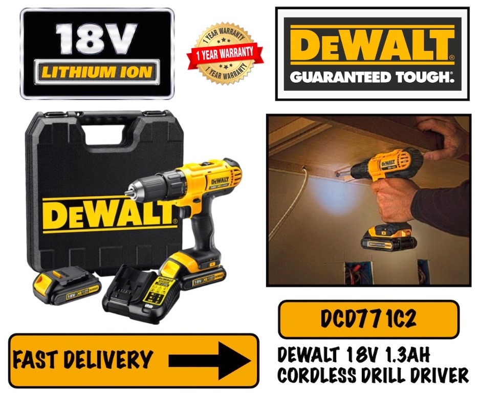 Dewalt 771 best sale drill