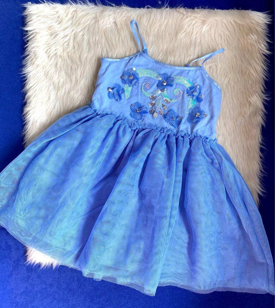 2t blue dress