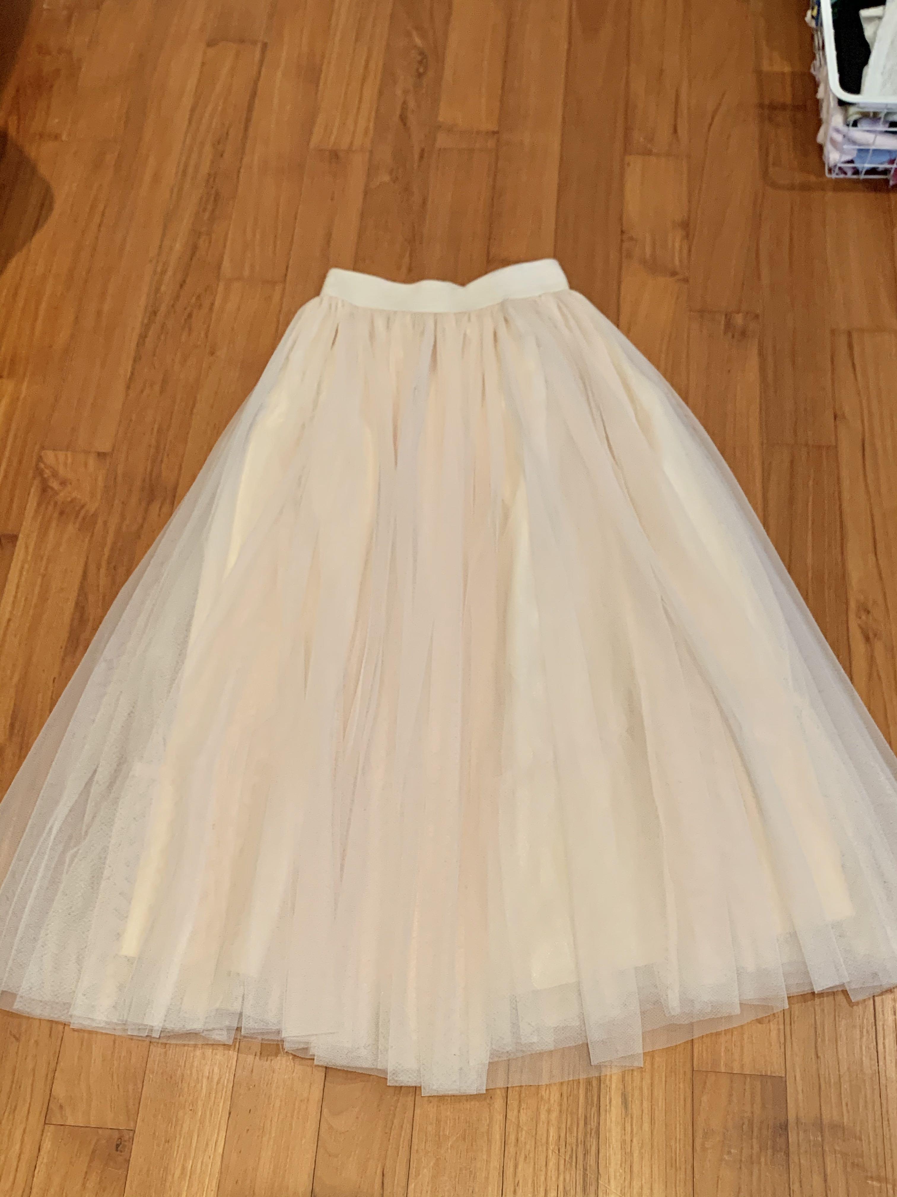 fancy maxi skirt