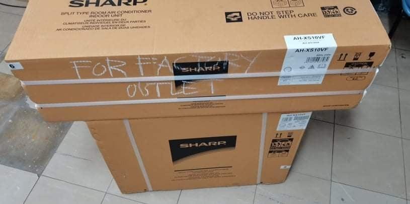 For Sale Sharp 1HP Inverter Split Type AC (Category: Air Conditioning and Heating) located in Muntinlupa City. Submitted by lovebiz (Listing ID 1027596968, Image 1). Description: For Sale Sharp 1HP Inverter Split Type AC - 24k - model : AH-XS10VF - free installation - free delivery within metro manila - 1 year service warranty / 5 years warranty on motor For Sale Sharp 1.5HP Inverter Split Type AC - 27k - model : AH-XS15VF - free installation - f
