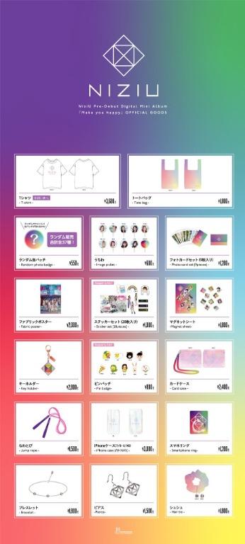 Deadline Extended Until 28 Aug Go Niziu Artist Making Book Make You Happy Goods K Wave On Carousell