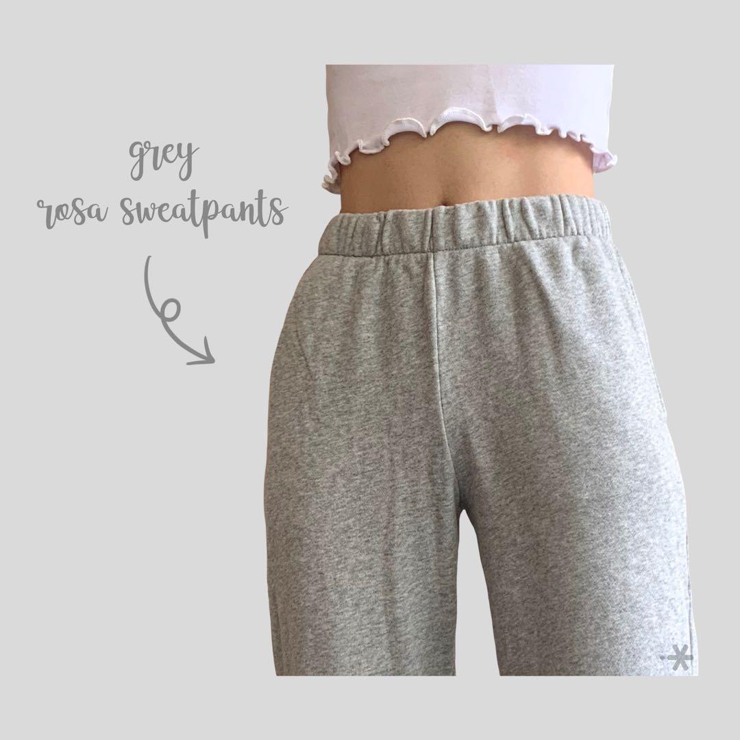 Grey rosa hot sale sweatpants
