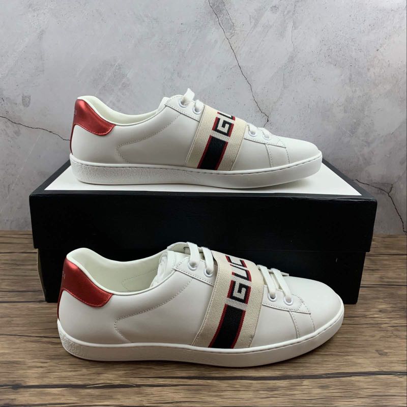 gucci elastic ace sneakers