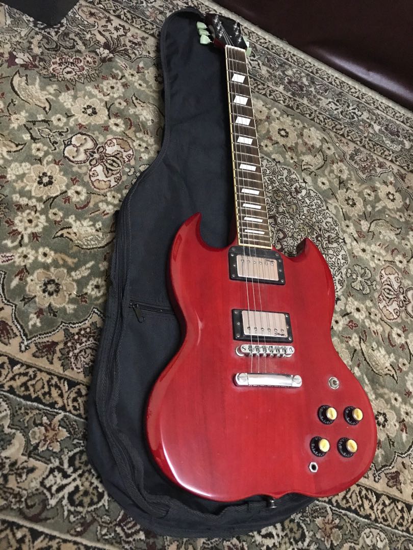 Guitar Stagg G300 SG Hobbies Toys Music Media Musical