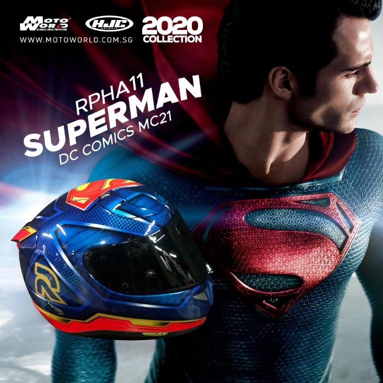 superman bike helmet