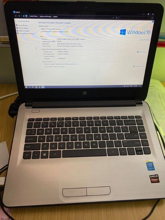 Hp Pavilion 14 8gb Ram 240 Ssd Electronics Computers Laptops On Carousell