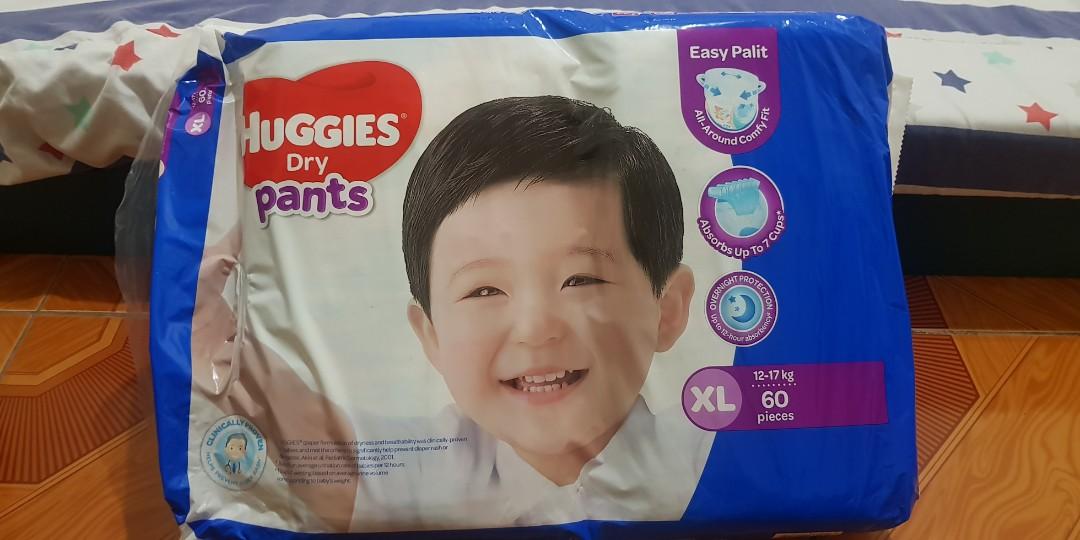 huggies dry pants xl 60 pcs price