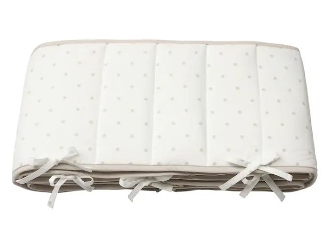 ikea cot bumper safe