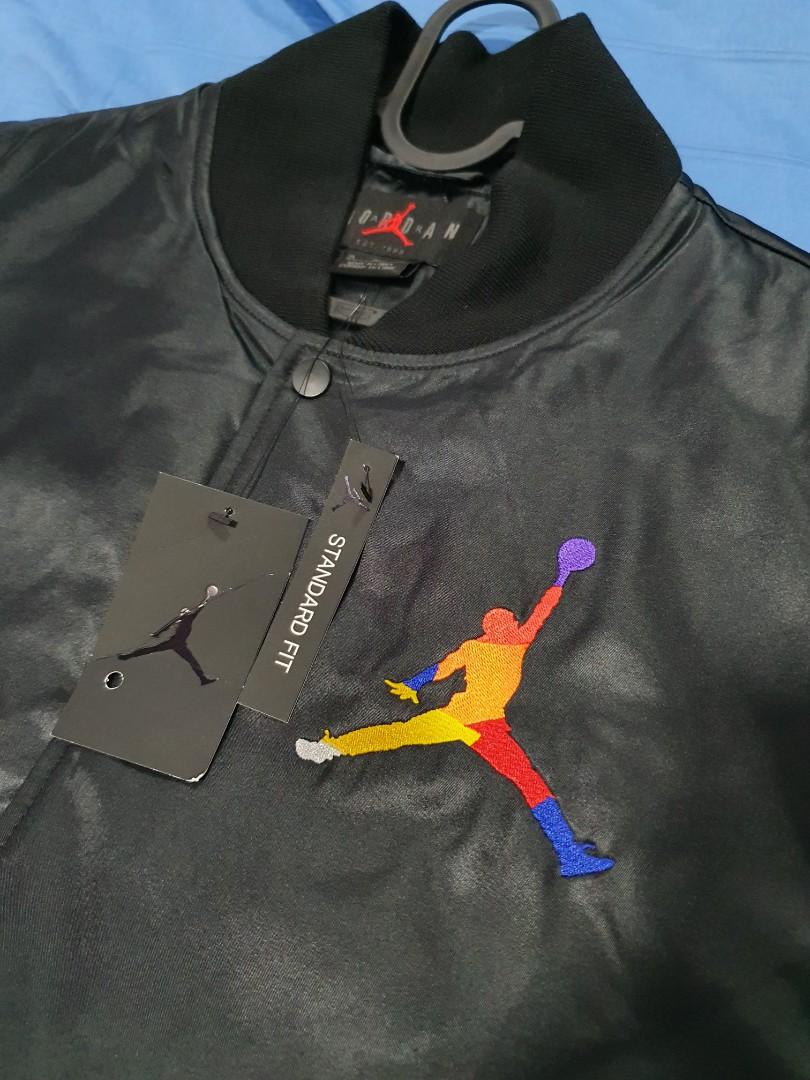 JORDAN SPORT DNA HYBRID SATIN JACKET