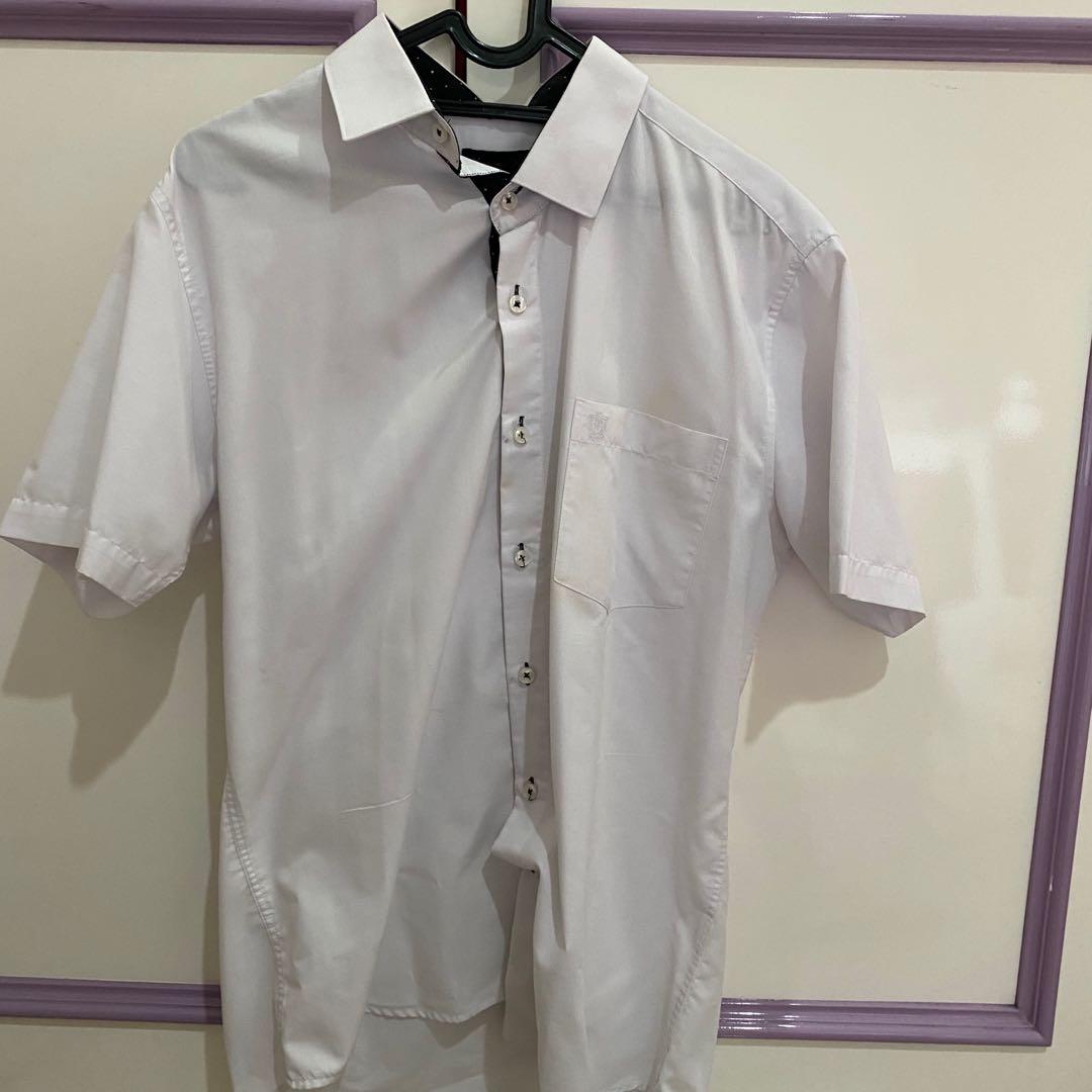 Kemeja Pria Putih Massimo Dutti Fesyen Pria Pakaian Atasan Di Carousell