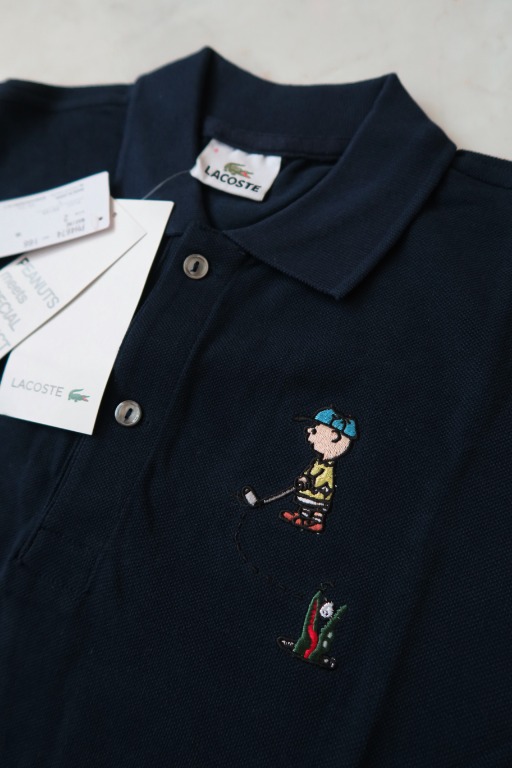 Lacoste Japan x Snoopy Peanuts & Co Limited Polo Shirt, Men's Fashion ...