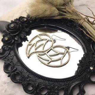 leaf earrings