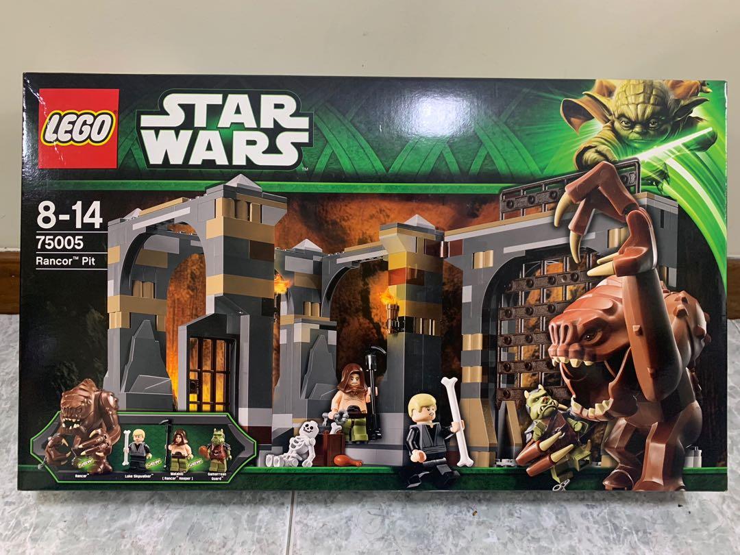 STAR WARS LEGO FIGURE RANCOR NEW SEALED AUTHENTIC COMPLETE ASSEMBLY 75005 PIT@@@ 