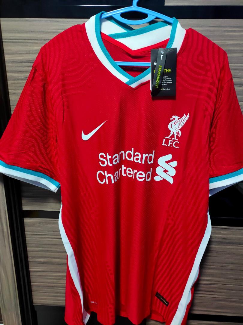Liverpool 20 21 Home Player Kit Sports Sports Apparel On Carousell