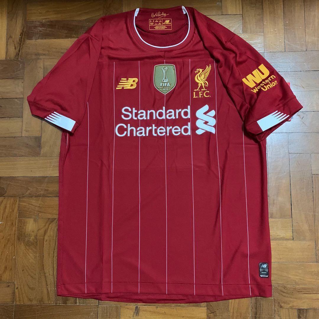 liverpool Shirt 20/21 Champions Patch 19/20 Day Dispatch 