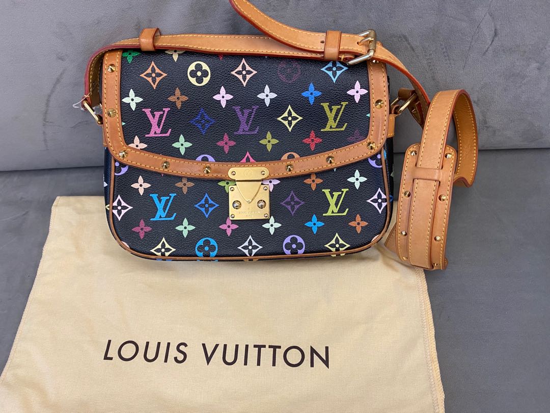 Louis Vuitton Sologne multicolor vintage Multiple colors Leather ref.127088  - Joli Closet