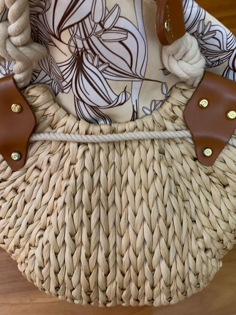 Rattan sales bag sale
