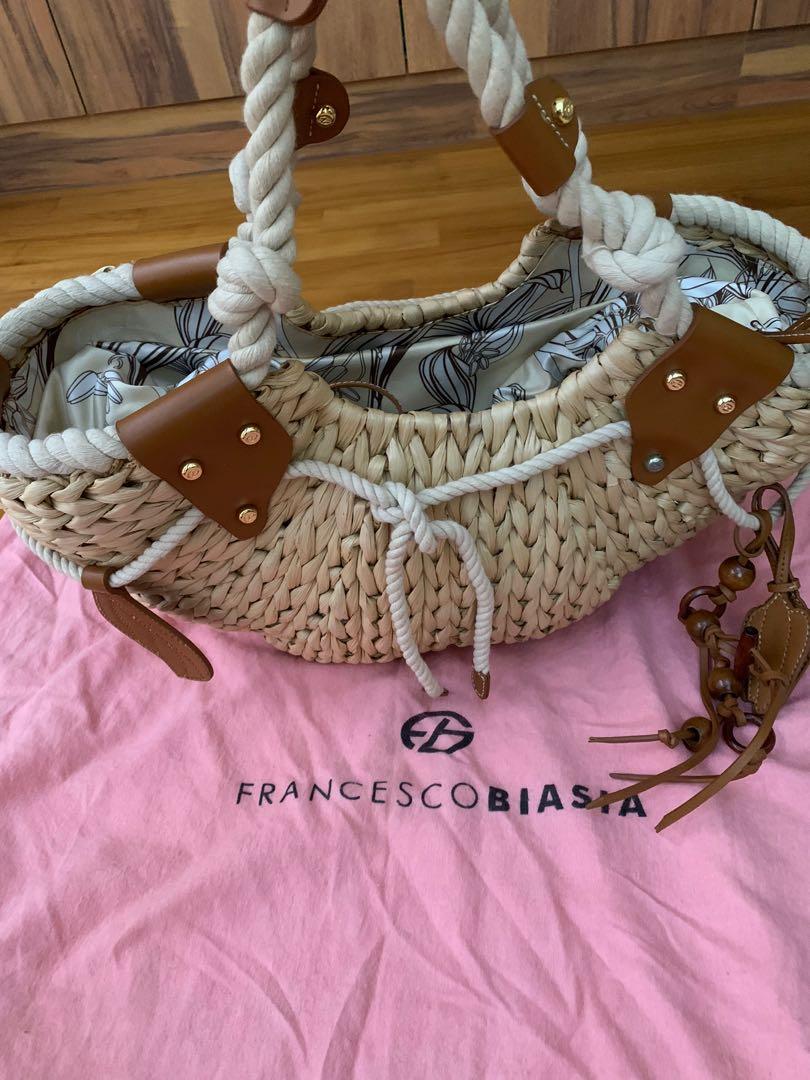 Rattan sales bag sale