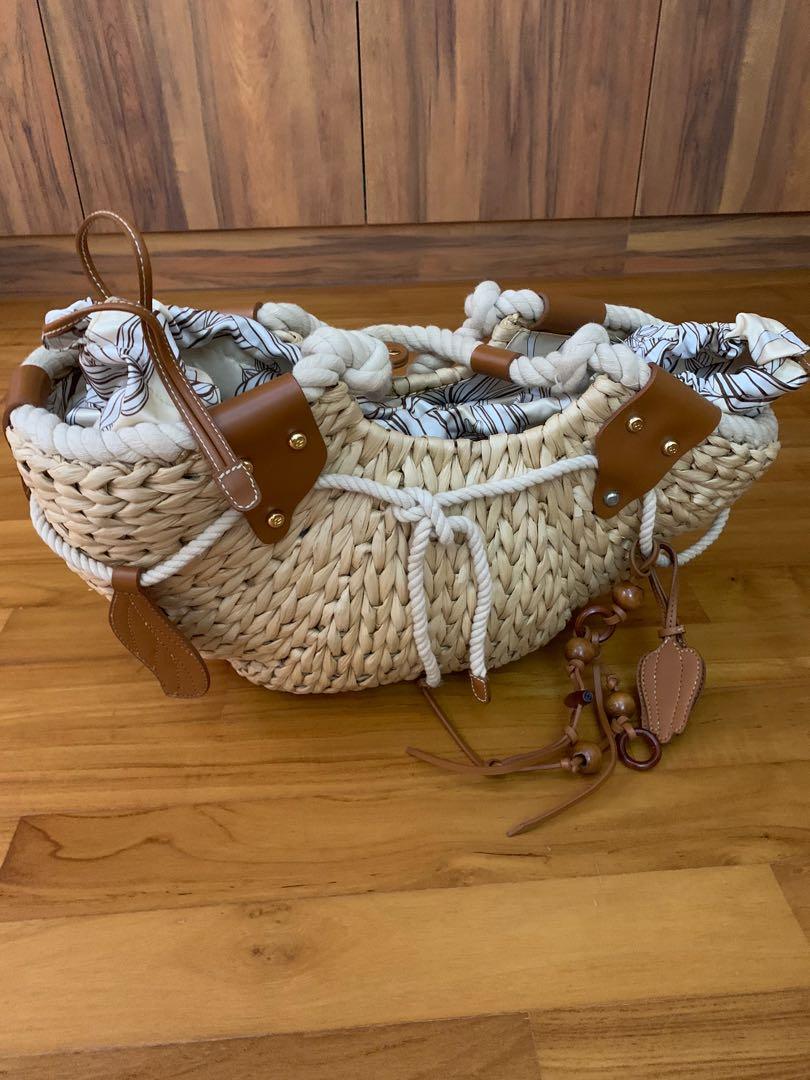 Rattan bag clearance sale