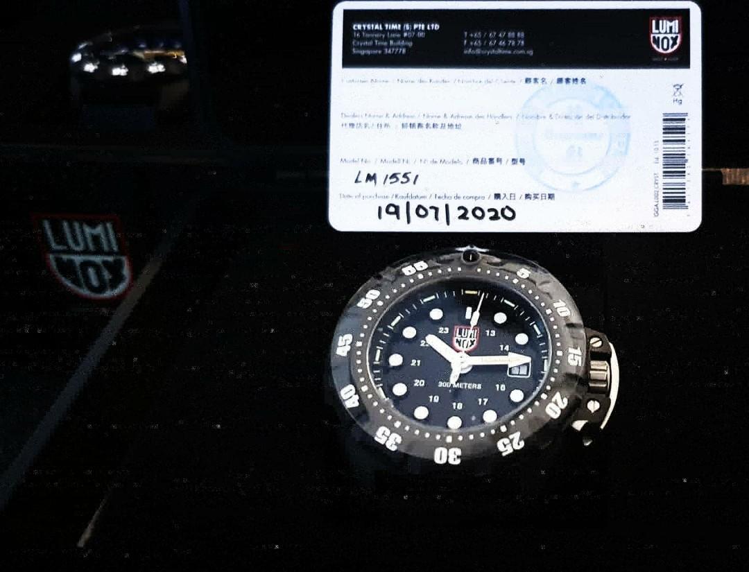 Luminox Scott Cassell Deep Dive 1550 Series 1551 Luxury Watches