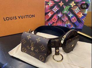 Lv Belt Bag Luxury Carousell Malaysia - gucci x louis vuitton belt roblox