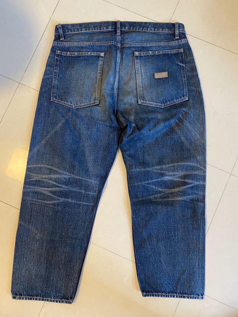 Madness Ripped Cropped Denim Pants Size L